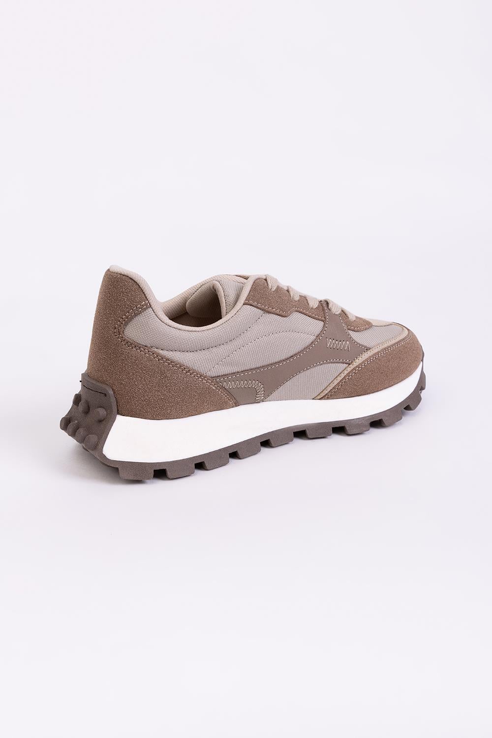 Bej-Sneaker Ayakkabı