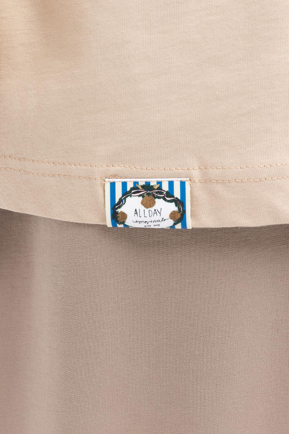 Beige-Stripe Swetshirt