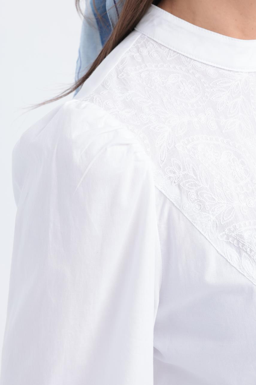 White-Linen Tunic