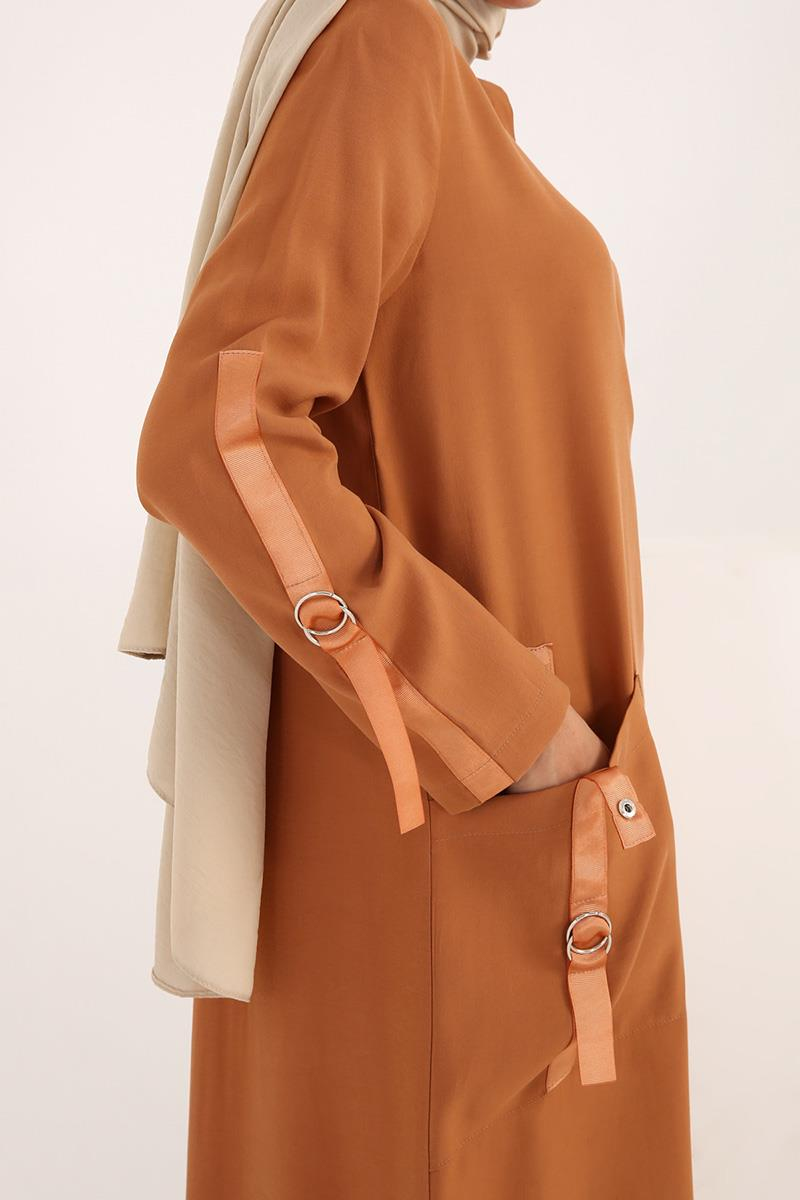 Camel-Patlı Tunik