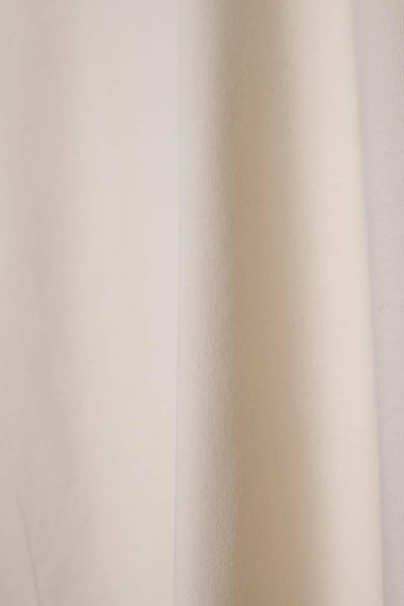 Ecru-Sleeveless Underwear Tshirt