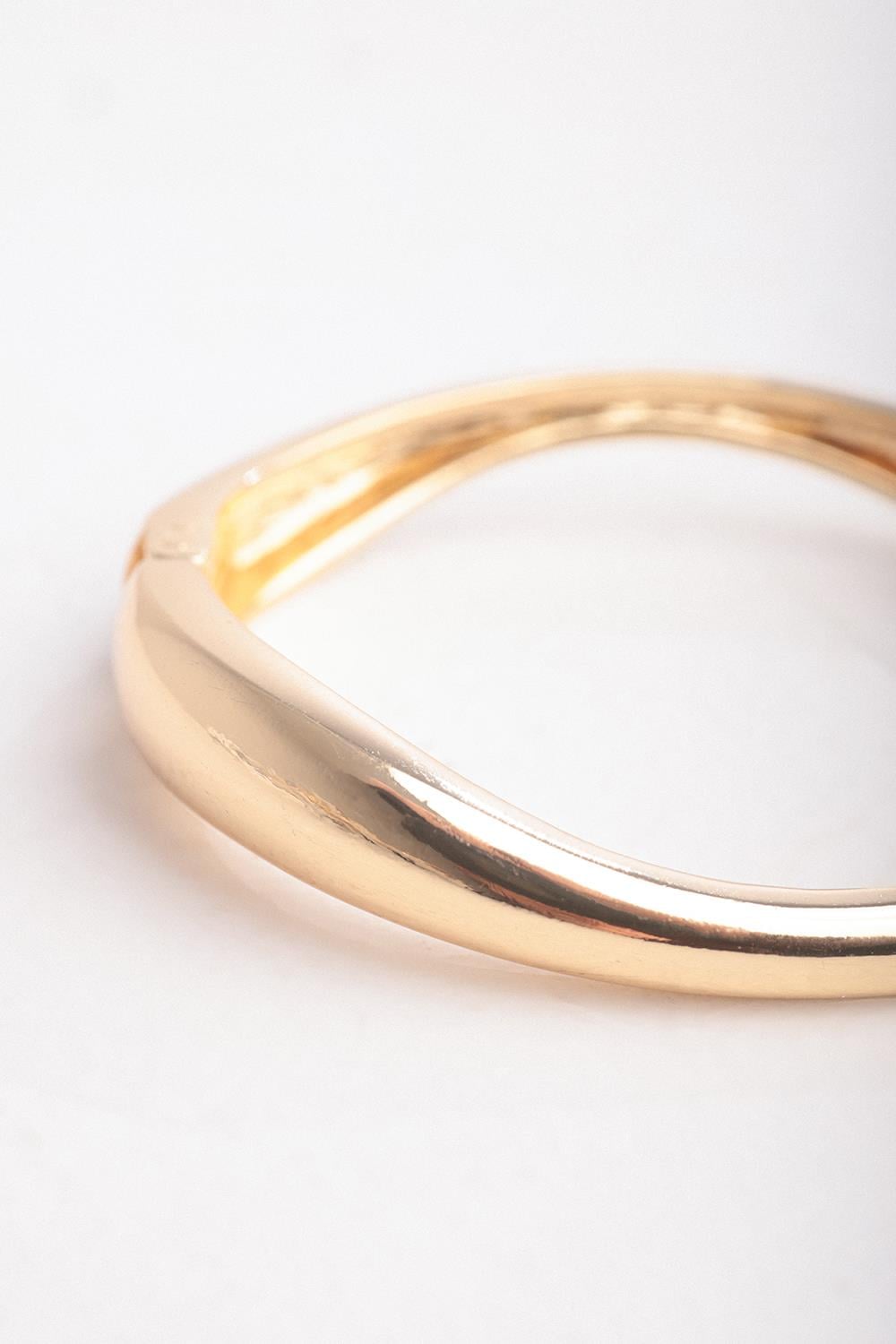 Gold-Kelepçe Bileklik