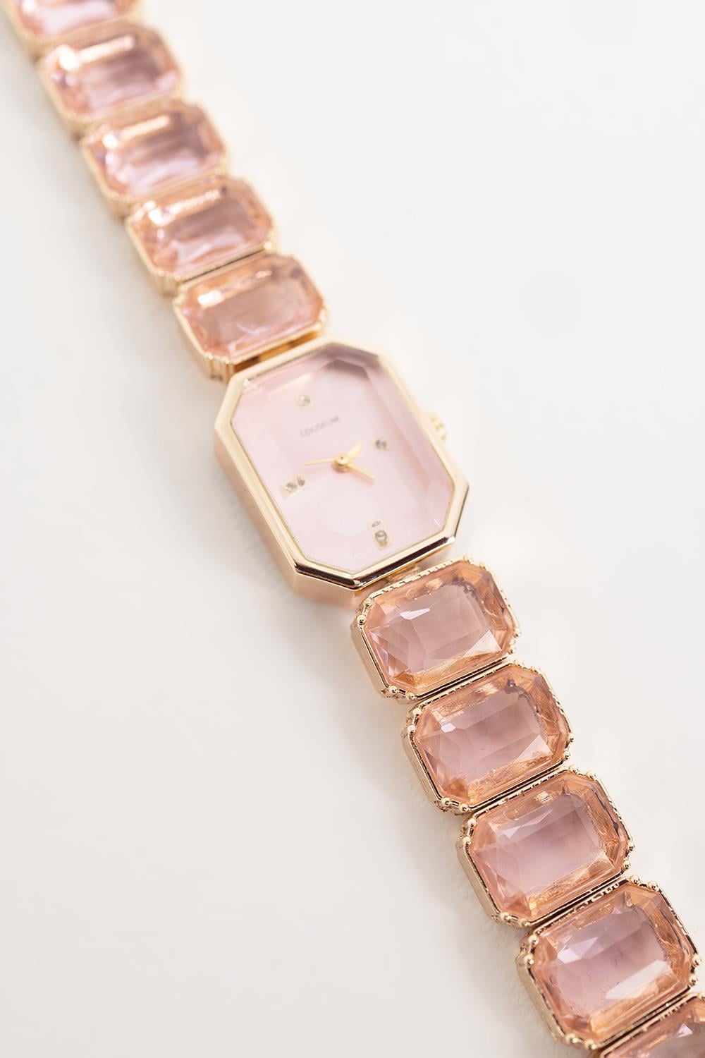 Gold-Pembe-Kol Saati