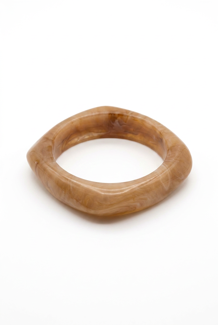 Gold-Reçine Bileklik