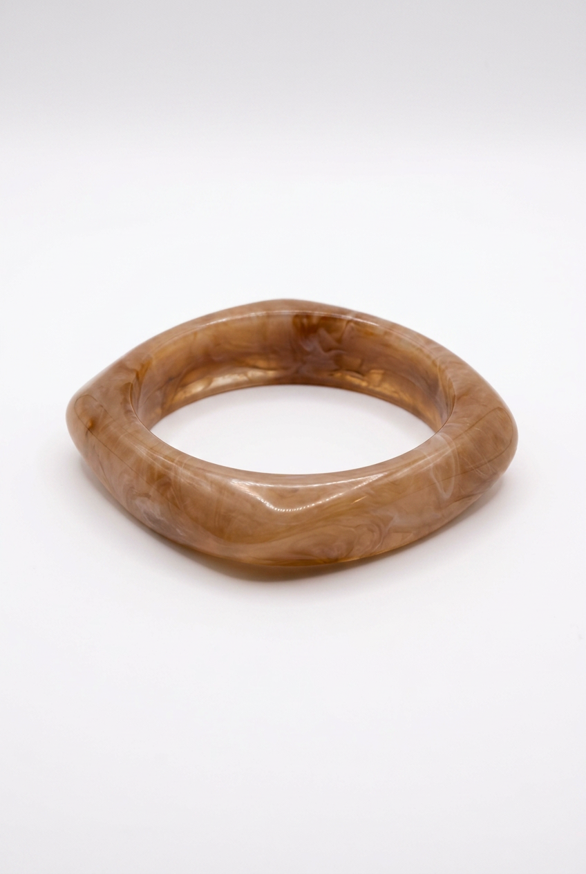 Gold-Reçine Bileklik