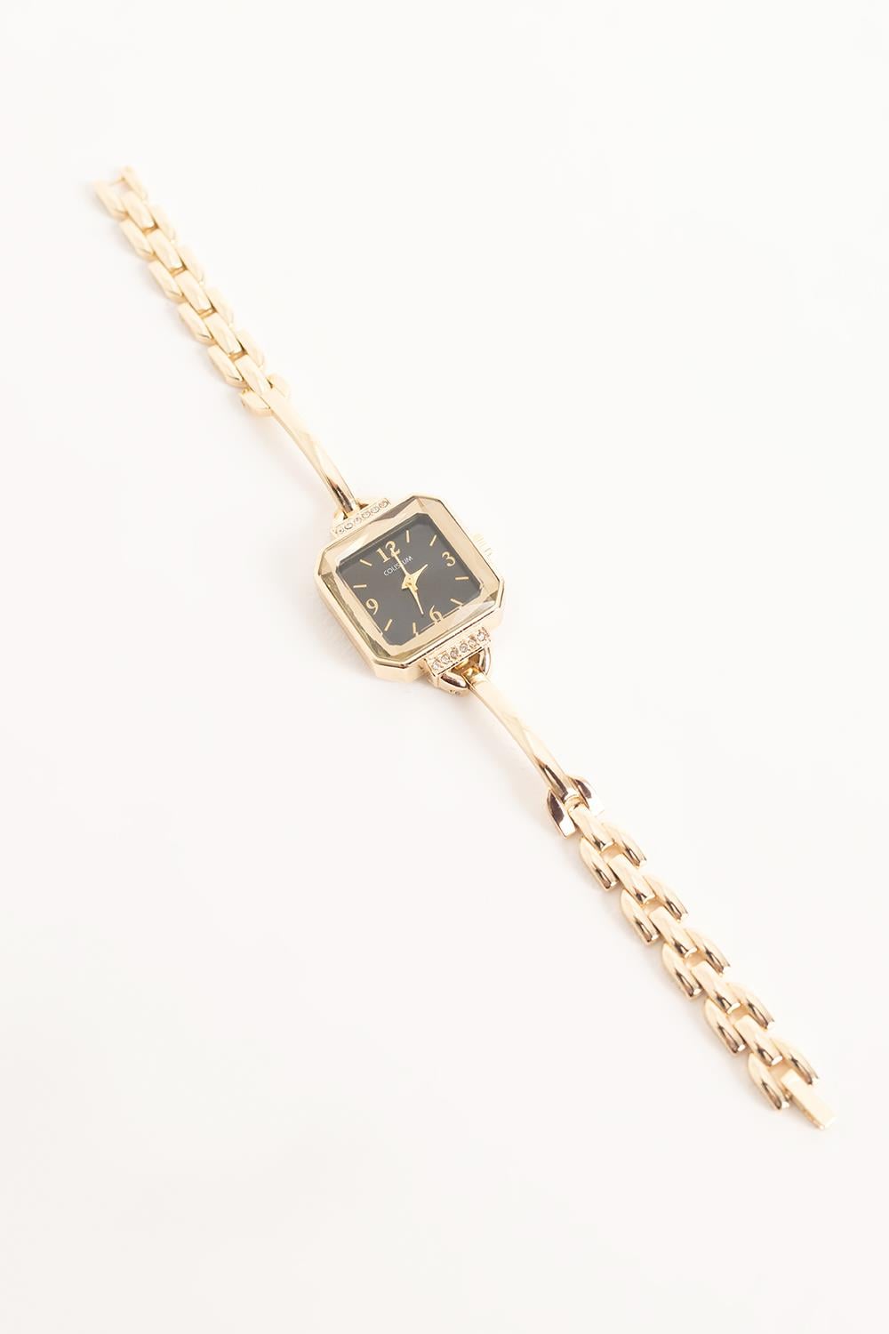 Gold-Siyah-Kol Saati
