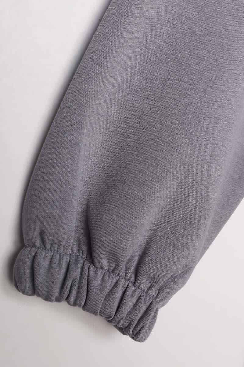 Gri-Ön Roba Dubleli Sweat Tunik