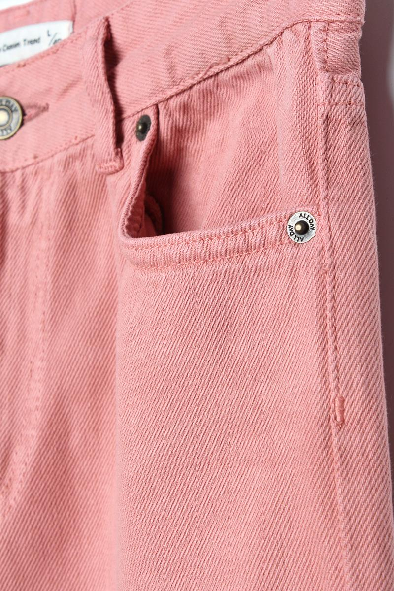 Gül-Comfortable Fit Wide Leg Trousers
