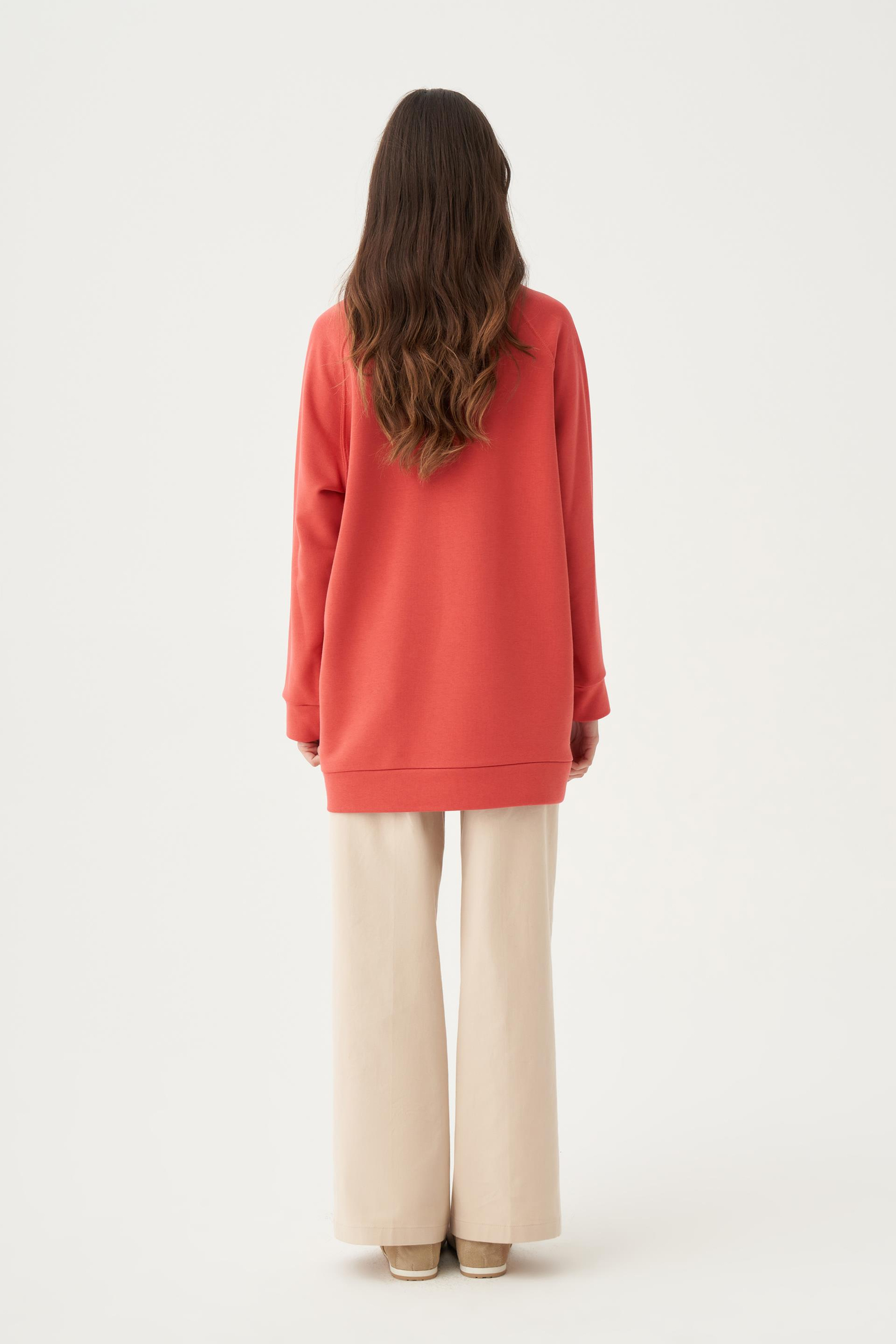 Gül-Reglan Kollu Sweat