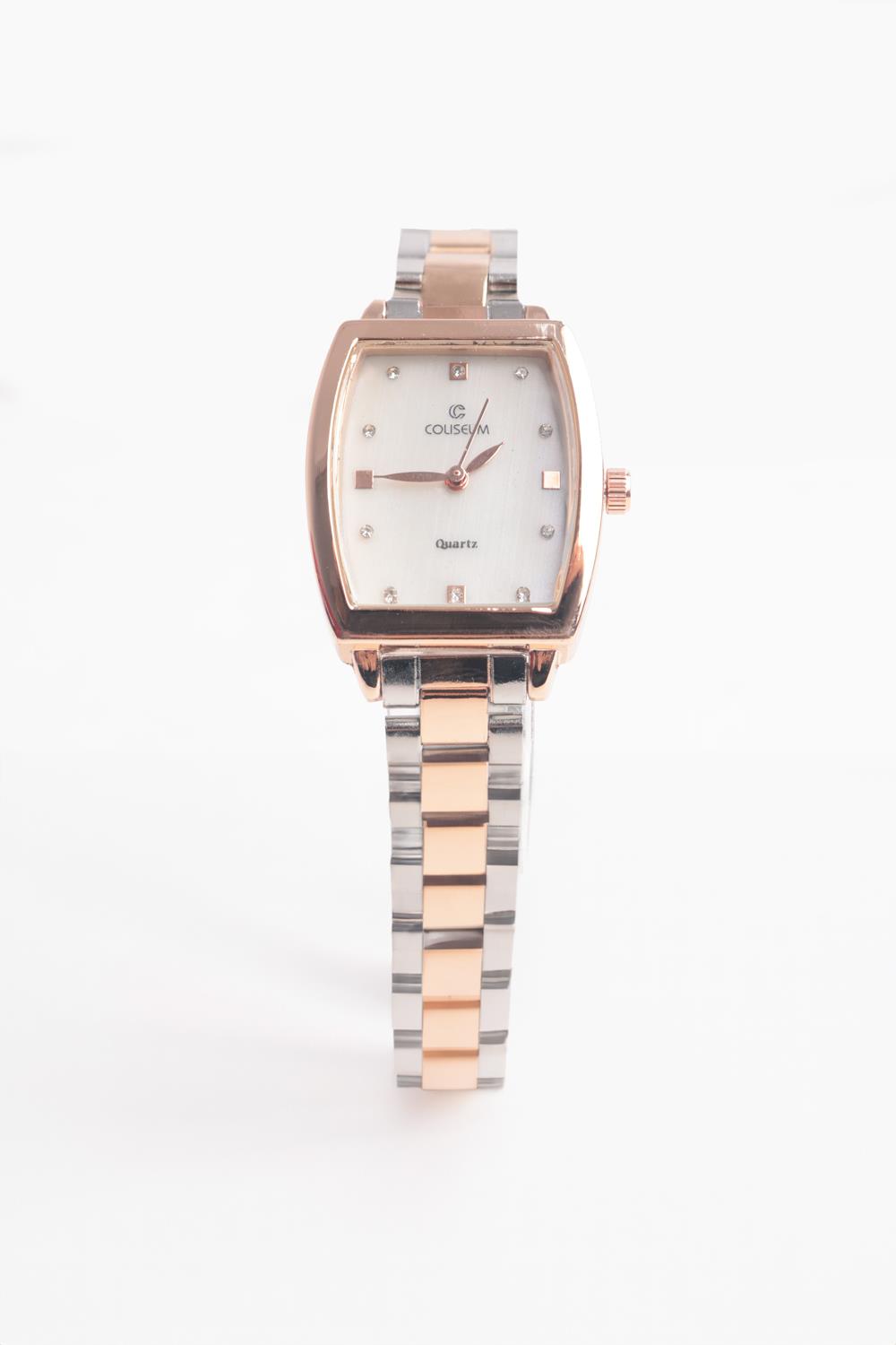 Silver-Rose-Wrist Watch