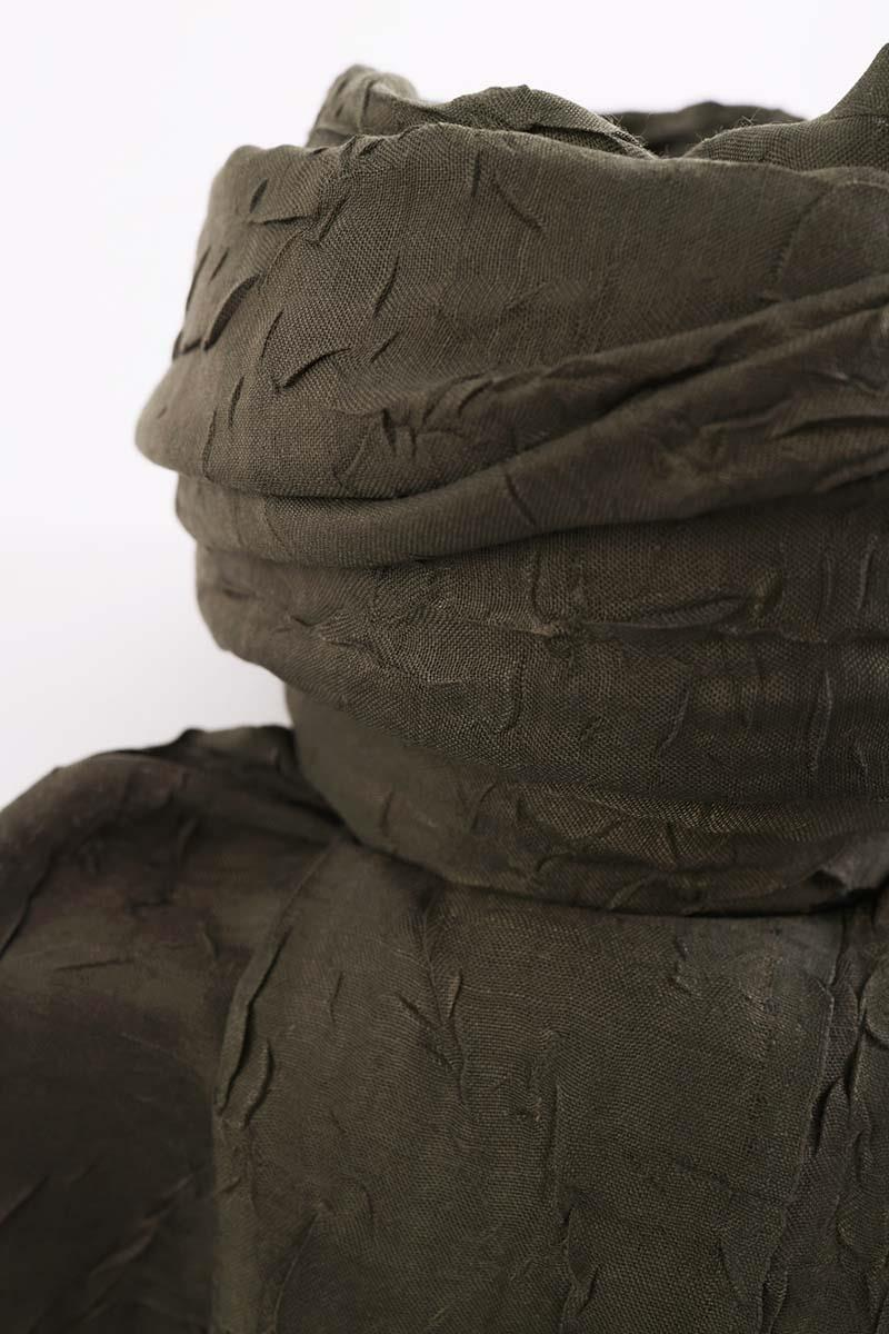 Haki-Bambu Kraş Şal