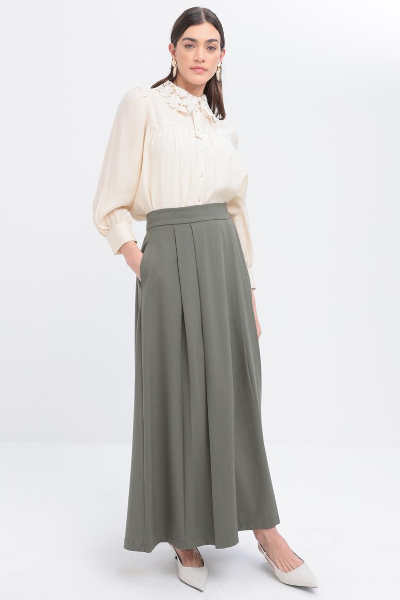 Khaki-Skirt