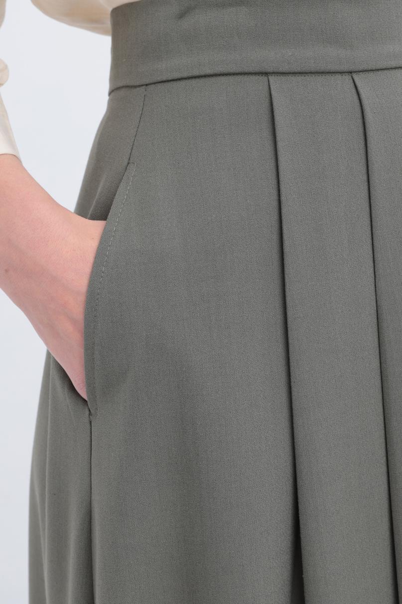 Khaki-Skirt