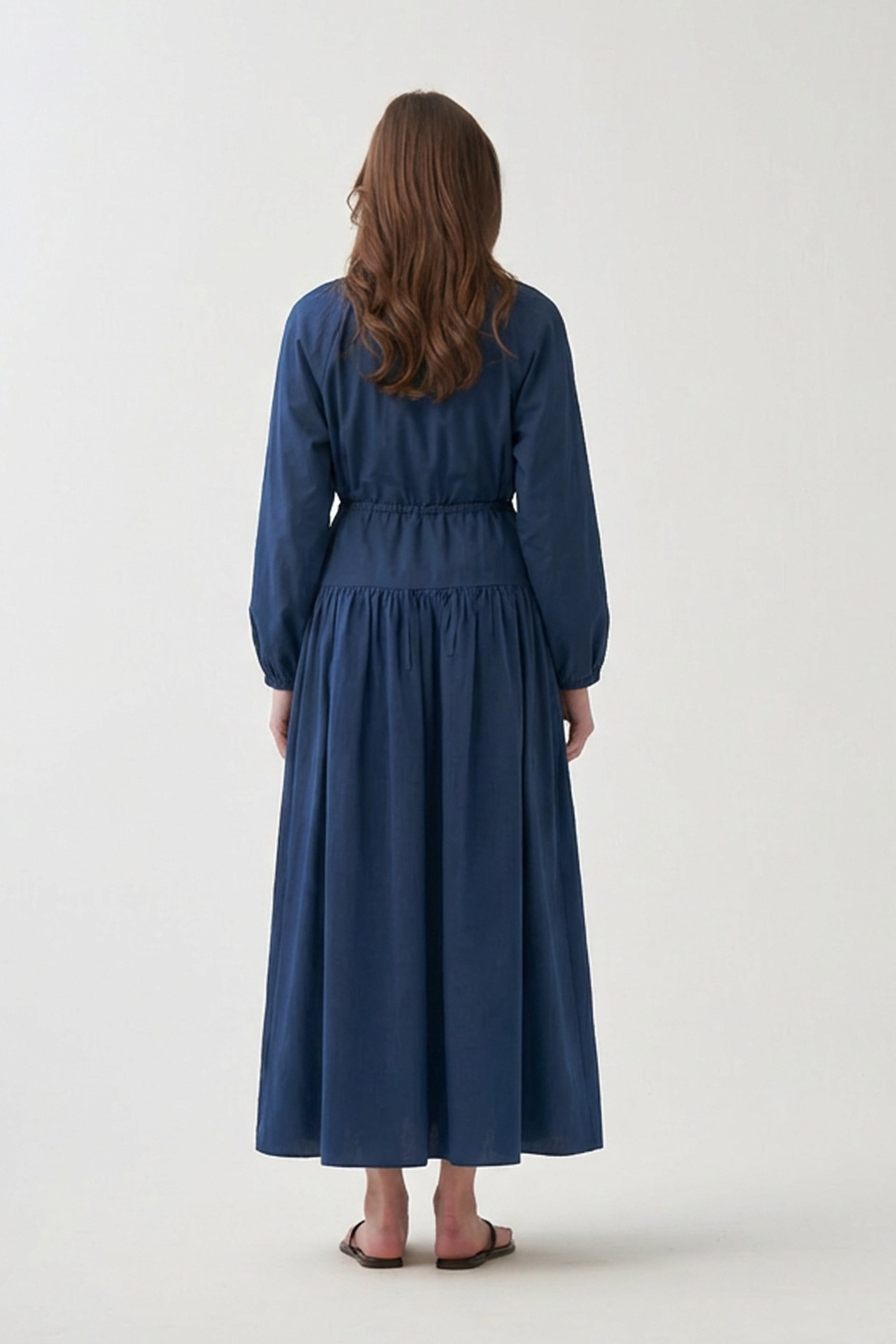 Indigo-Stopper Corset Detail Skirt