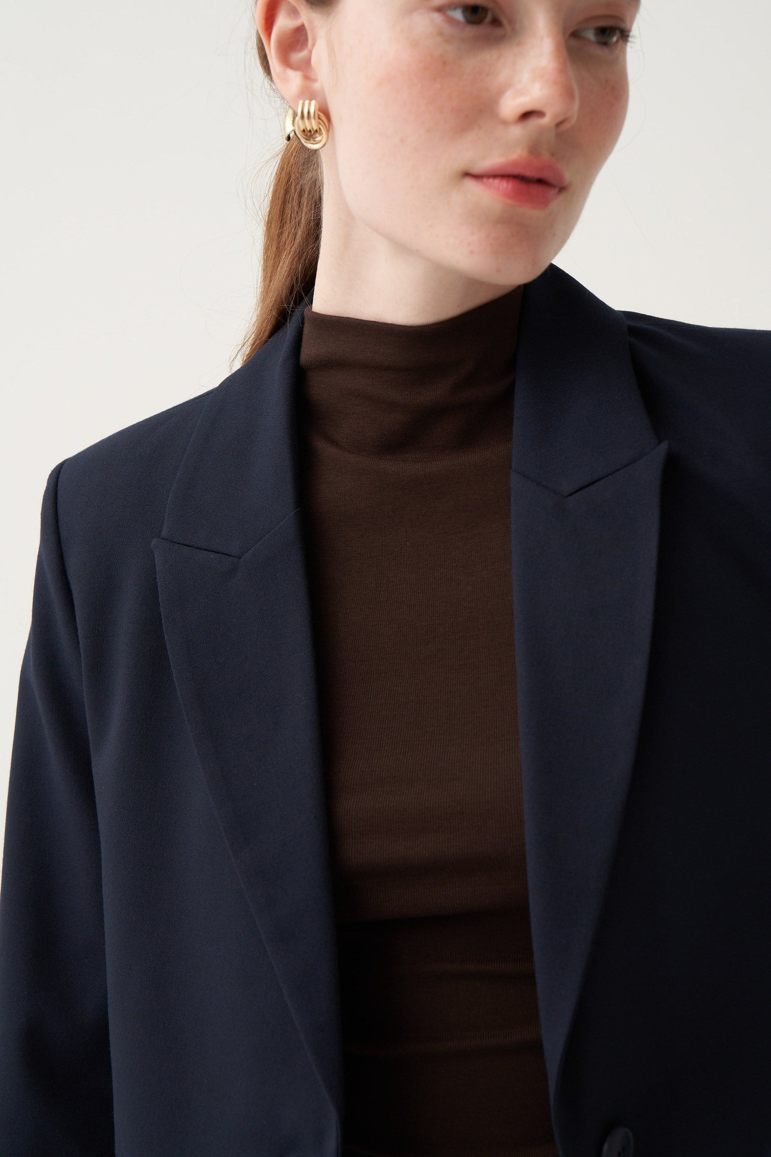 Lacivert-Blazer Ceket