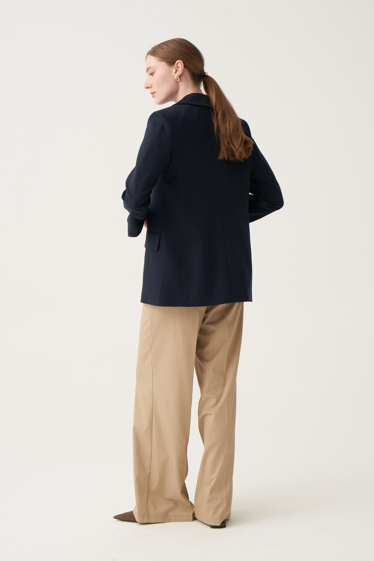 Lacivert-Blazer Ceket