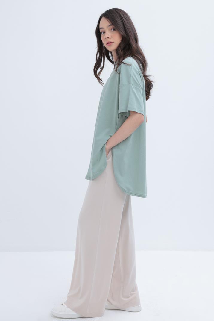 Menthe-T-shirt 100% coton