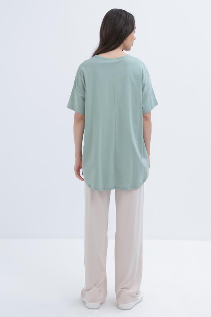 Menthe-T-shirt 100% coton