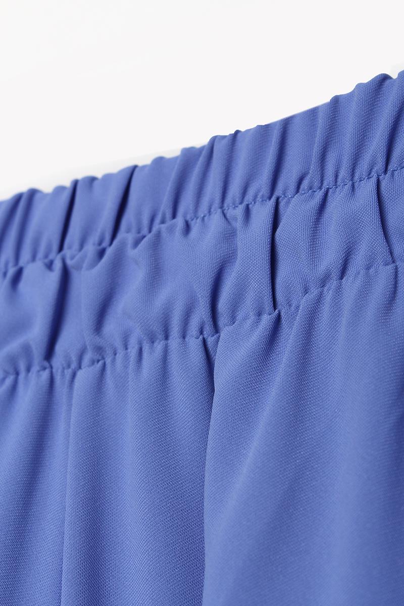 Parlement-Asimetrik Kesim Tunikli Bol Paça Pantolonlu Salaş Takım