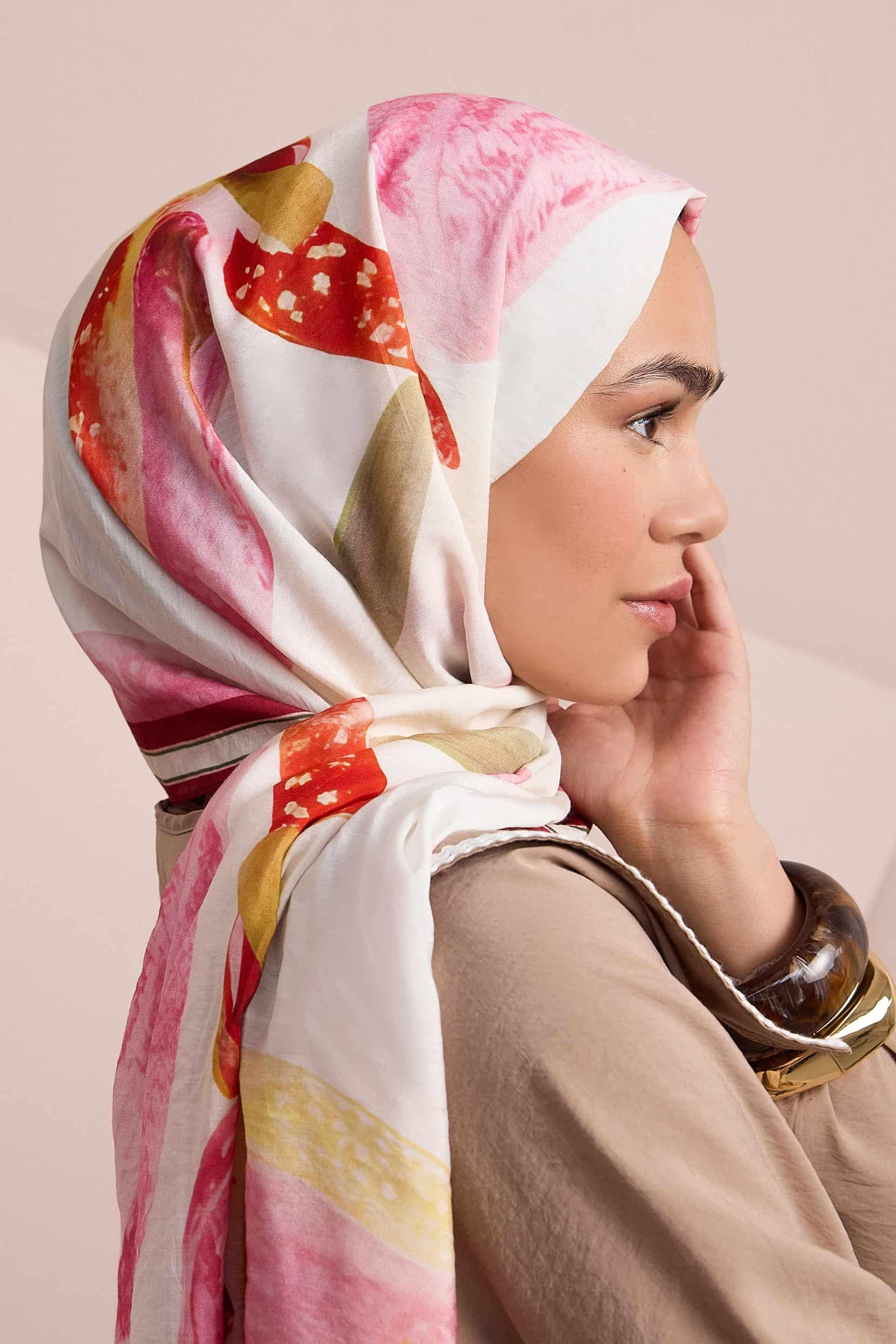 Pembe-Barok Şal