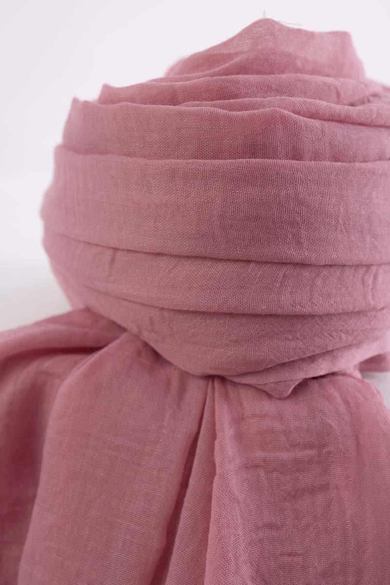 Pembe-Olay Pamuk Şal