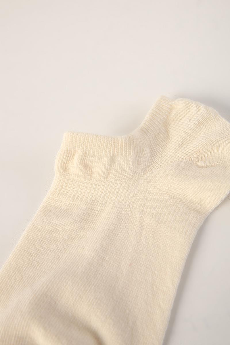 Ensemble de chaussettes fantômes en silicone pêche-sable-beige-3 pièces