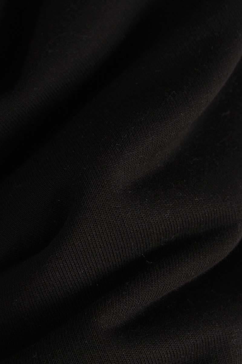 Siyah-3 İplik Oversize Basic Sweatshirt