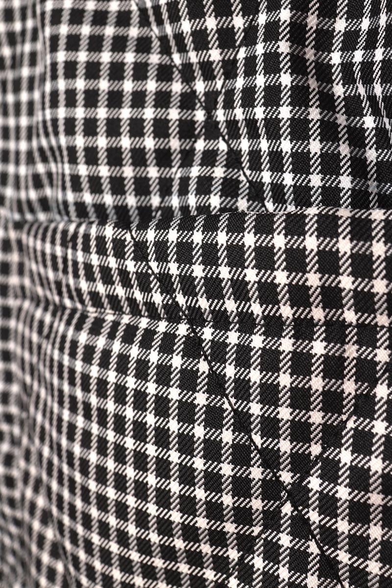 Black-White-Double-Sided Quilted Vest