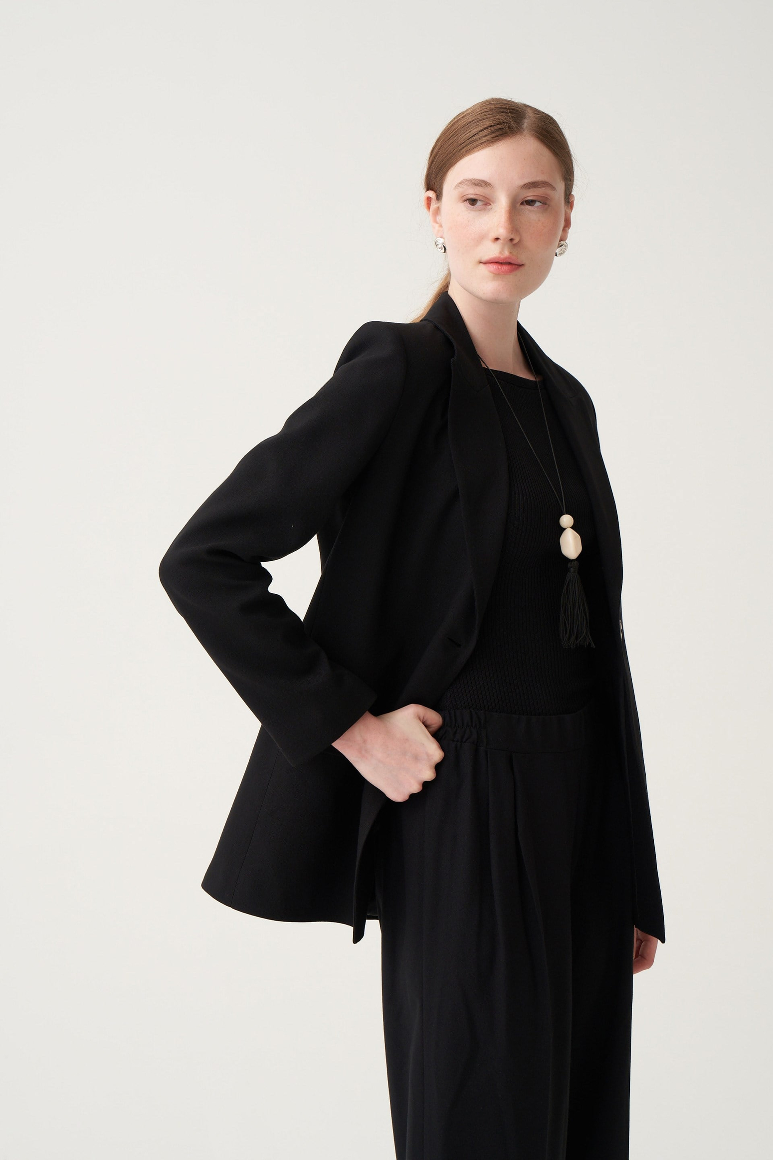 Siyah-Blazer Ceket