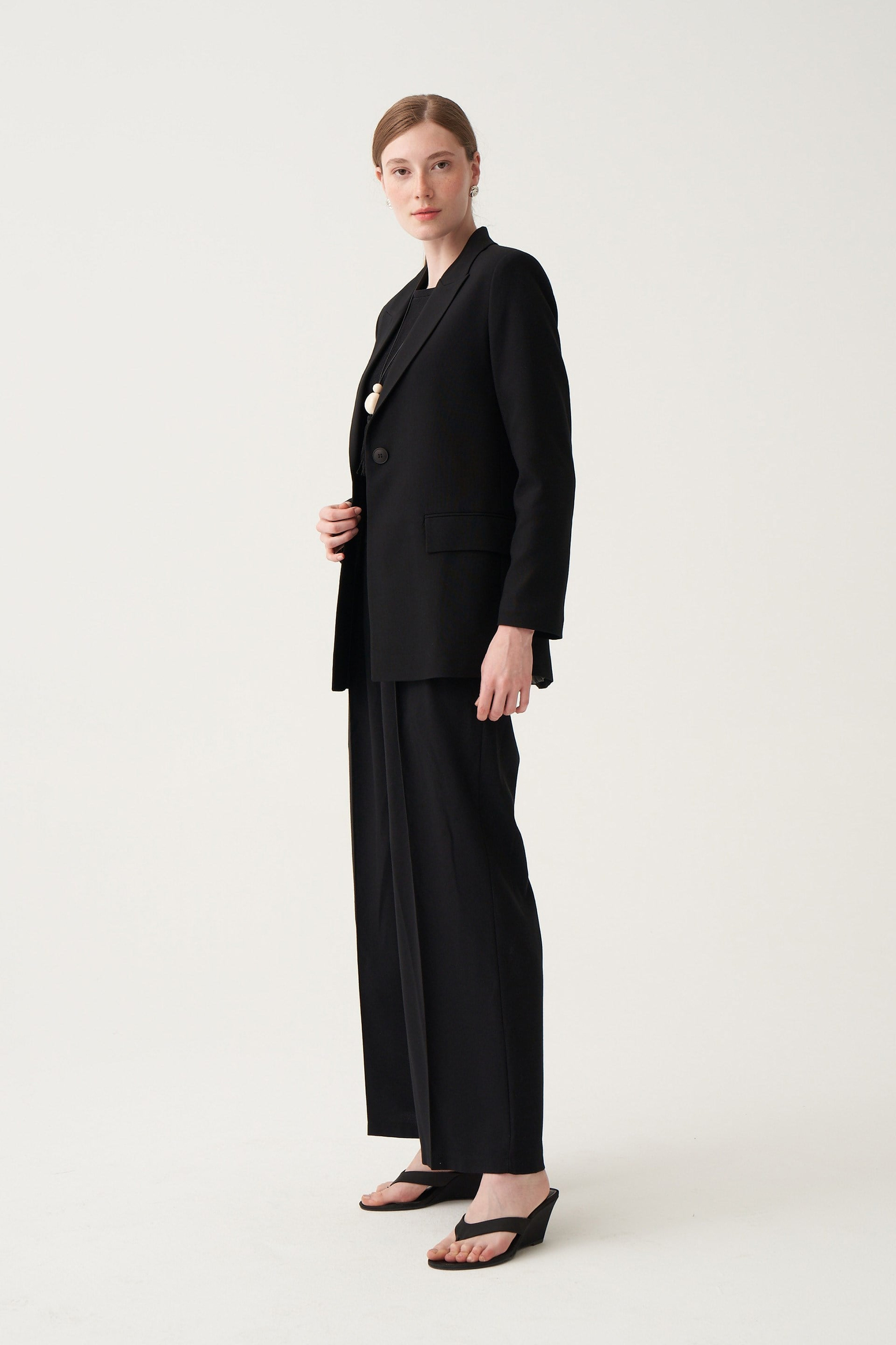 Siyah-Blazer Ceket
