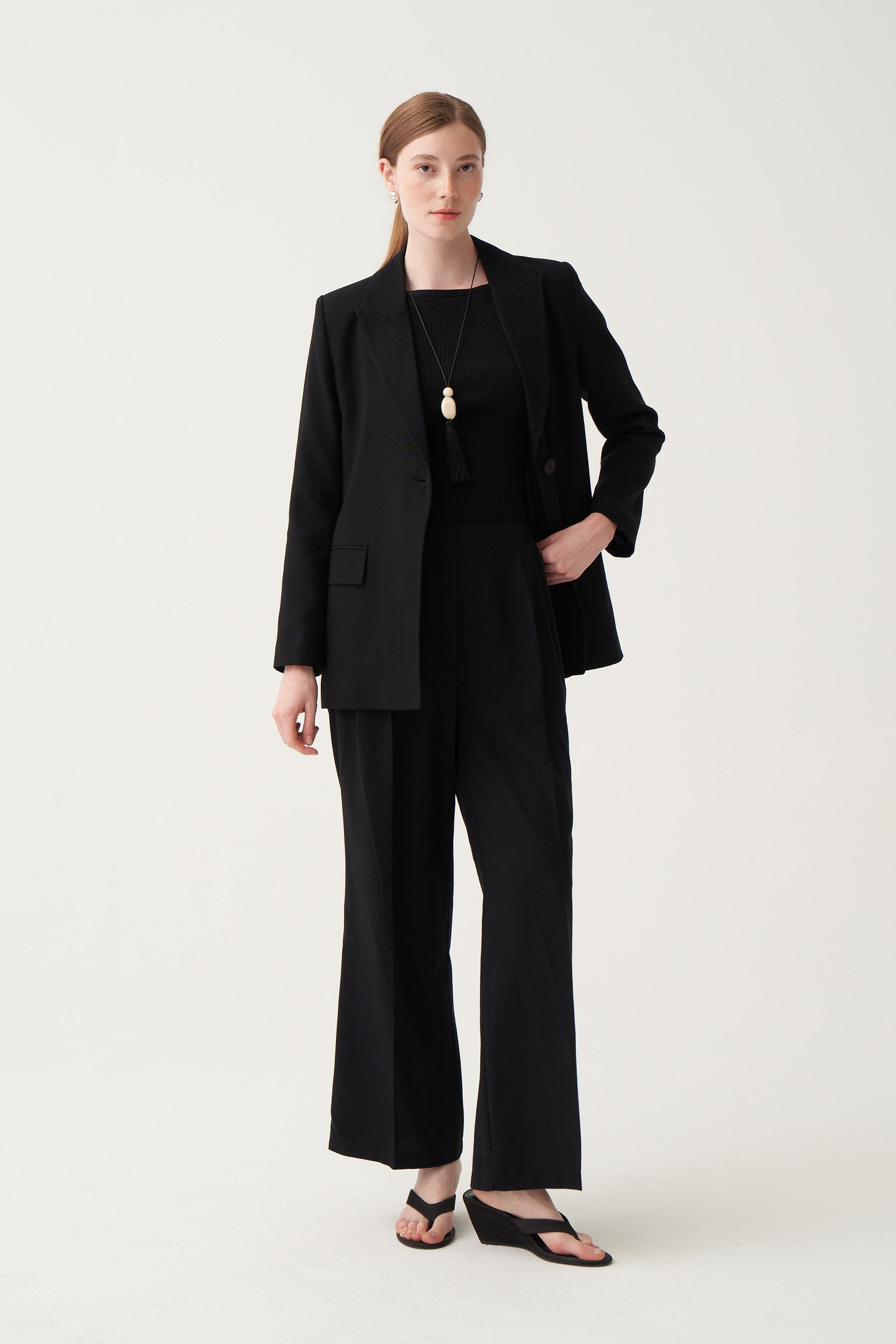 Siyah-Blazer Ceket