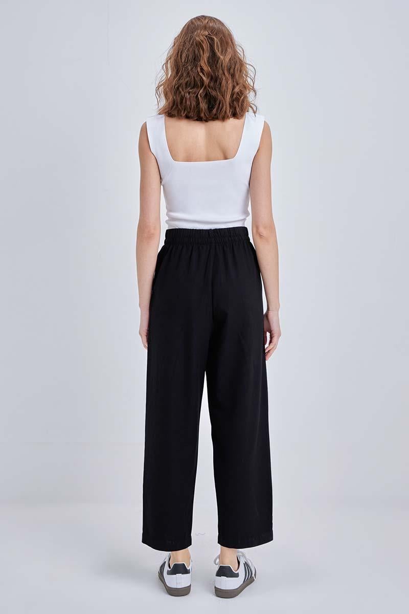 Siyah-Havuç Pantolon