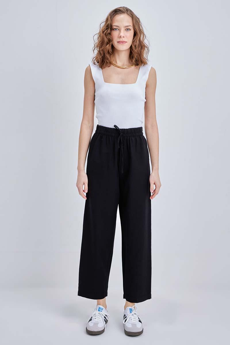 Siyah-Havuç Pantolon