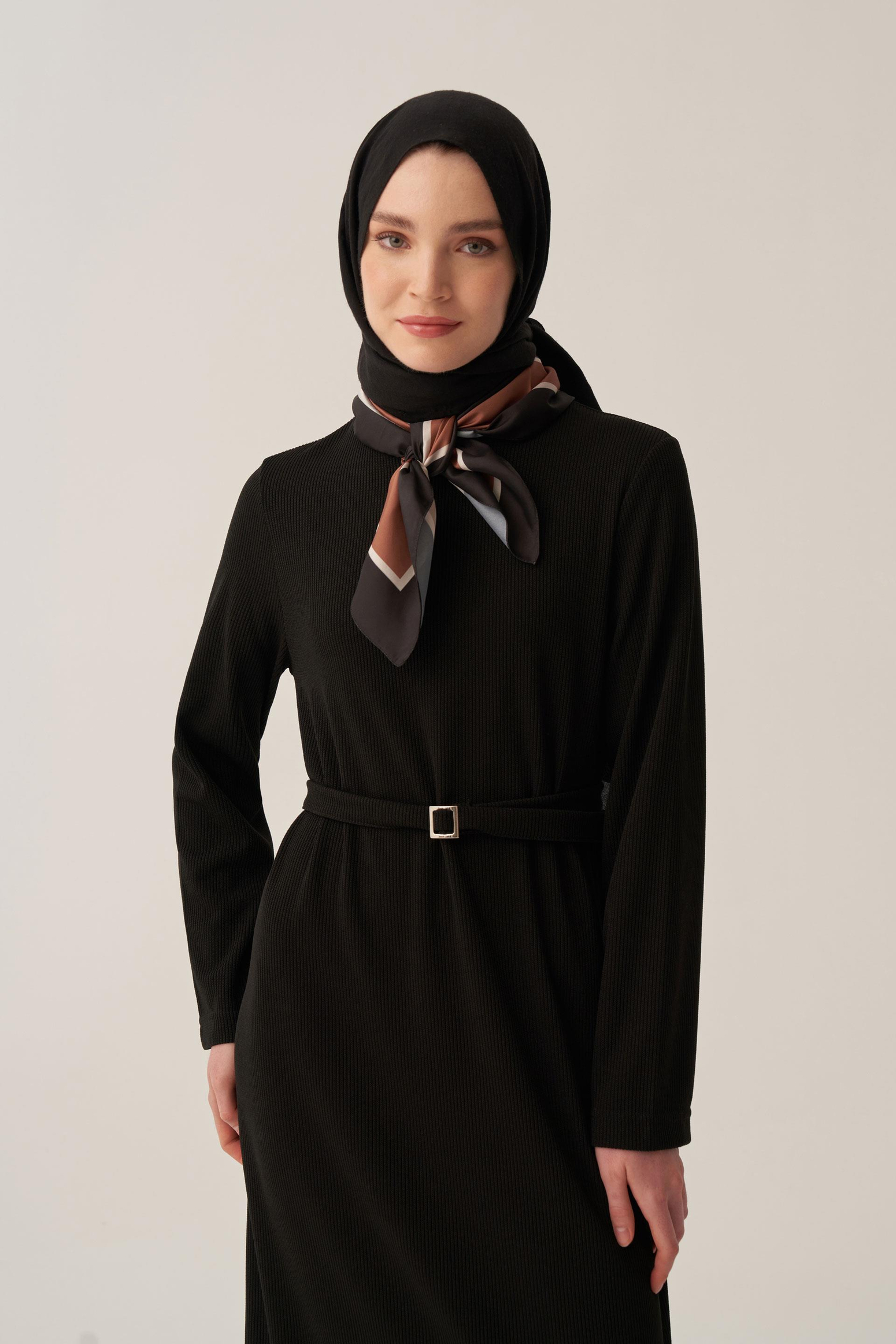 Black-Belt Buckle Dress