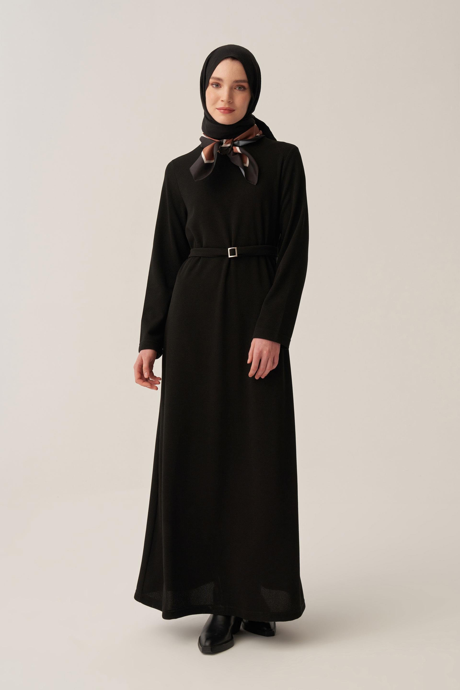 Black-Belt Buckle Dress