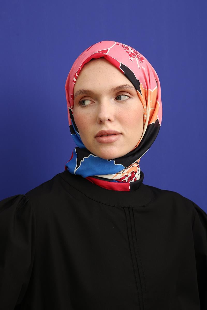 Black-Ribbed Collarless Cotton Tunic