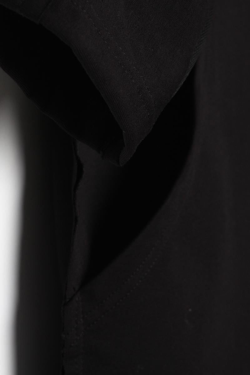 Siyah-Yarasa Kollu Oversize Hırka