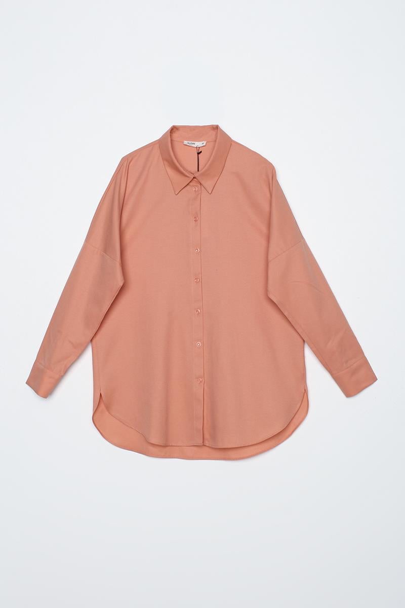 Somon01-Chemise basique surdimensionnée