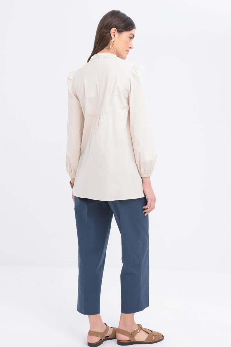 Stone-Linen Tunic