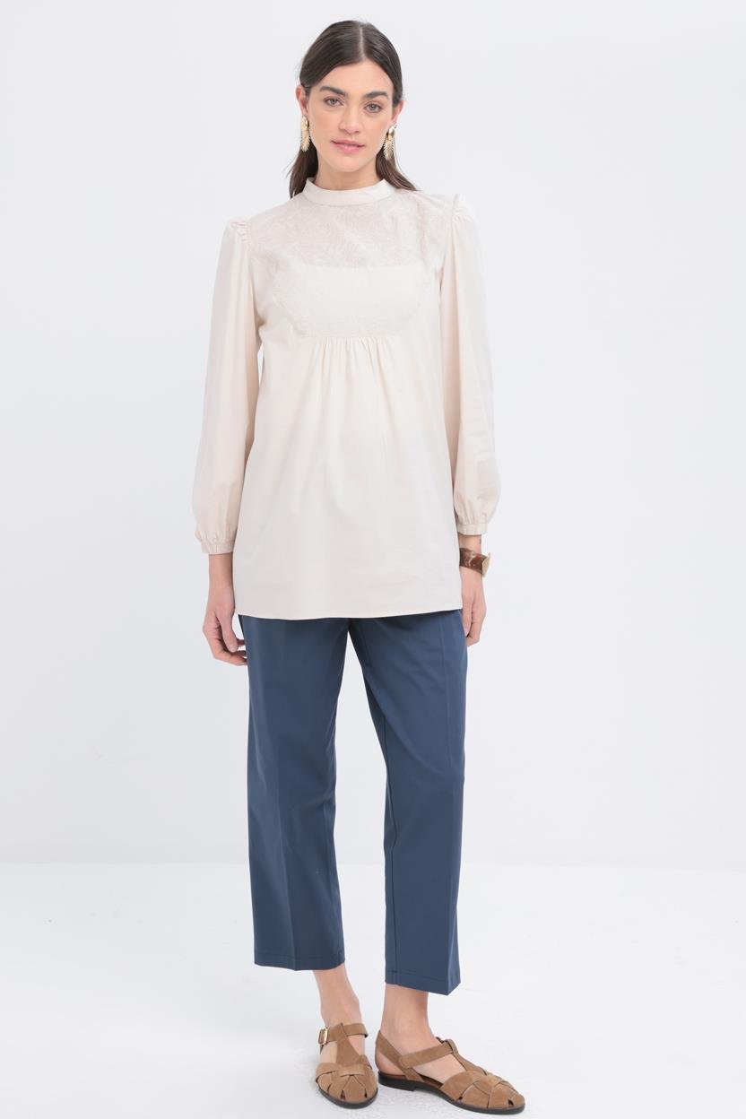Stone-Linen Tunic