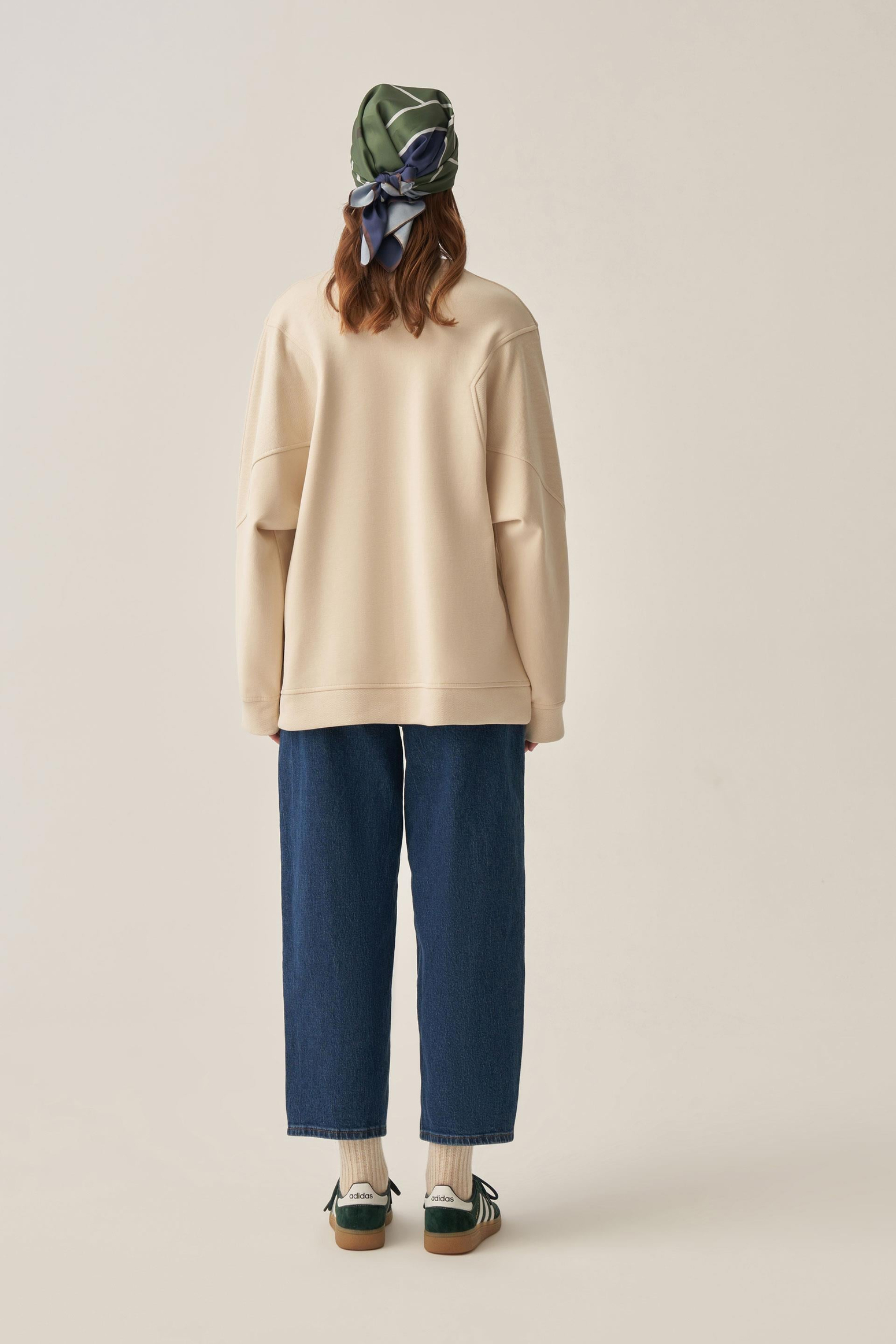 Taş-Oversize İnterlok Sweat