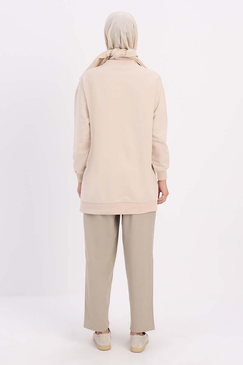 Taş-Taşlı Sweat Tunik