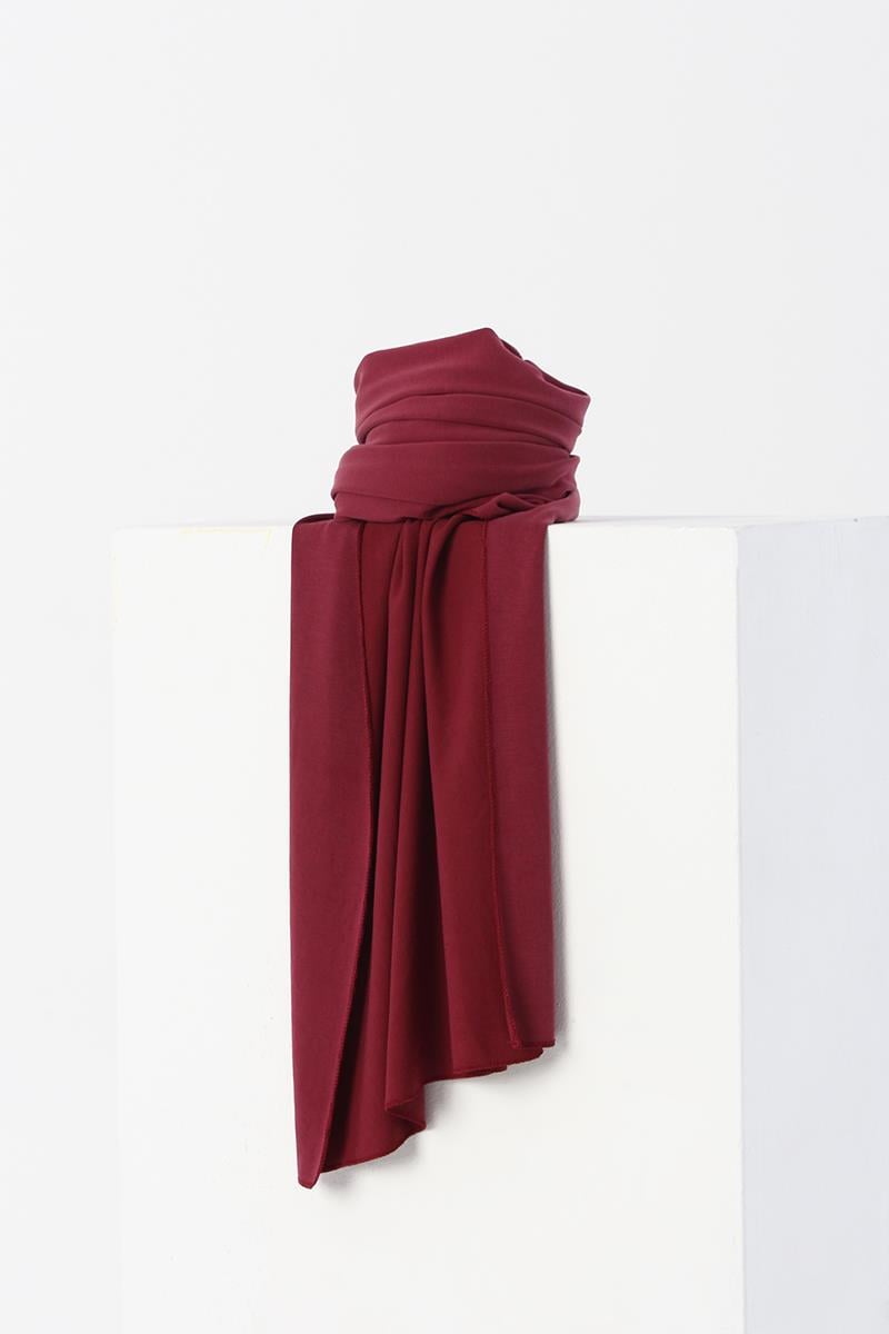 Cherry-Combed Cotton Modal Shawl