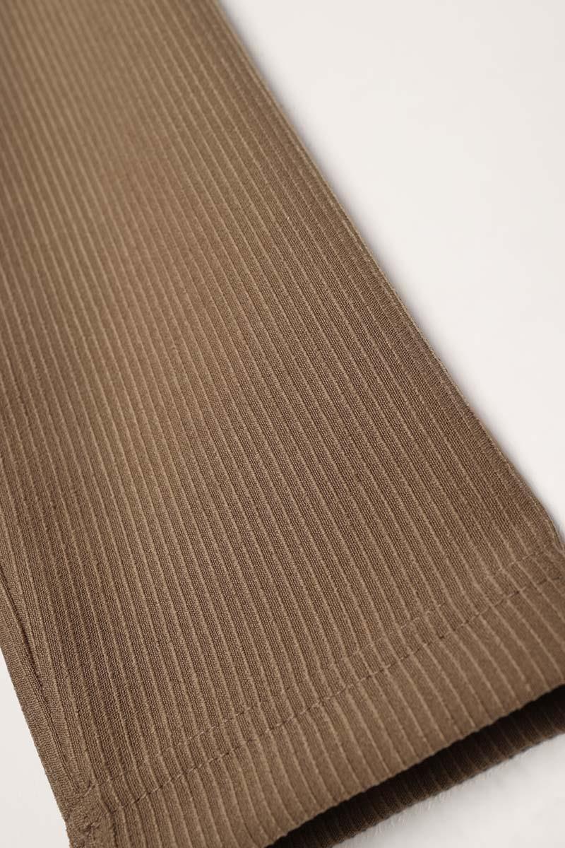 Mink-Turtleneck Trousers Set