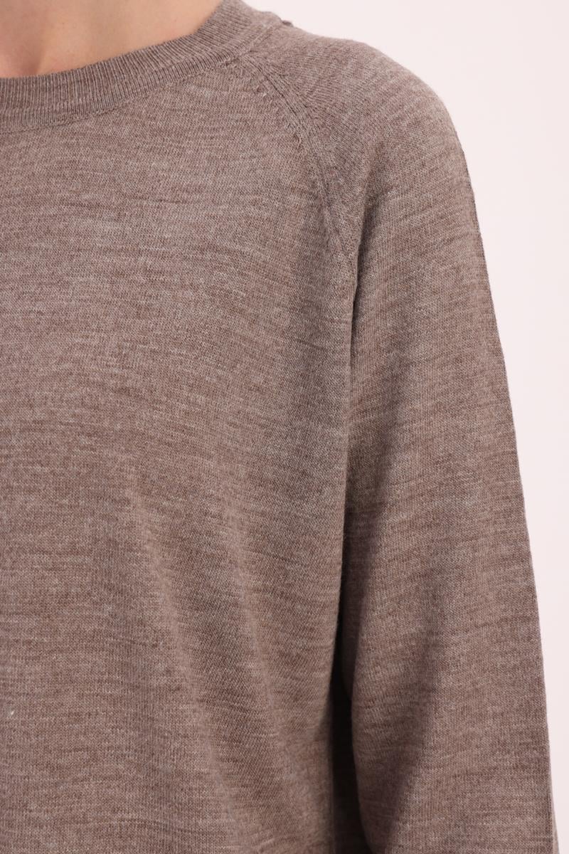 PULL À COL RAGLAN BASIC Vison