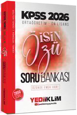Yediiklim Yayınları 2026 Kpss Ortaöğretim Ön Lisans İŞİN ÖZÜ Tek Kitap Soru Bankası (2850 soru)