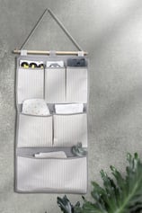 3 Katlı Gri Çizgili Duvar Tipi Düzenleyici