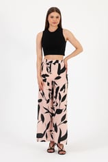 Desenli Polyester Pantolon