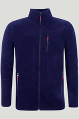 Lacivert Renk Fermuarlı 3 Cepli Polar 1209 - LACİVERT