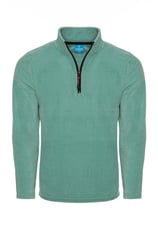 Unisex Oversize Fit Rahat Kesim Tüylenme Yapmayan Soğuk Geçirmez Yarım Fermuarlı Siyah Dik Yaka Polar Sweatshirt ÇAĞLA